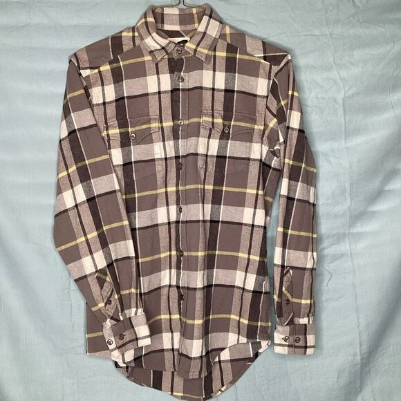 Mens Mountain Khakis Heavyweight Flannel Full Button‎ Front Shirt - Picture 1 of 7